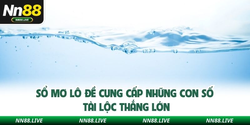 Sổ mơ lô đề cung cấp những con số tài lộc thắng lớn